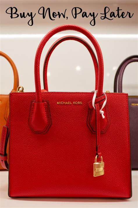 buy now pay later michael kors handbags|afterpay michael kors.